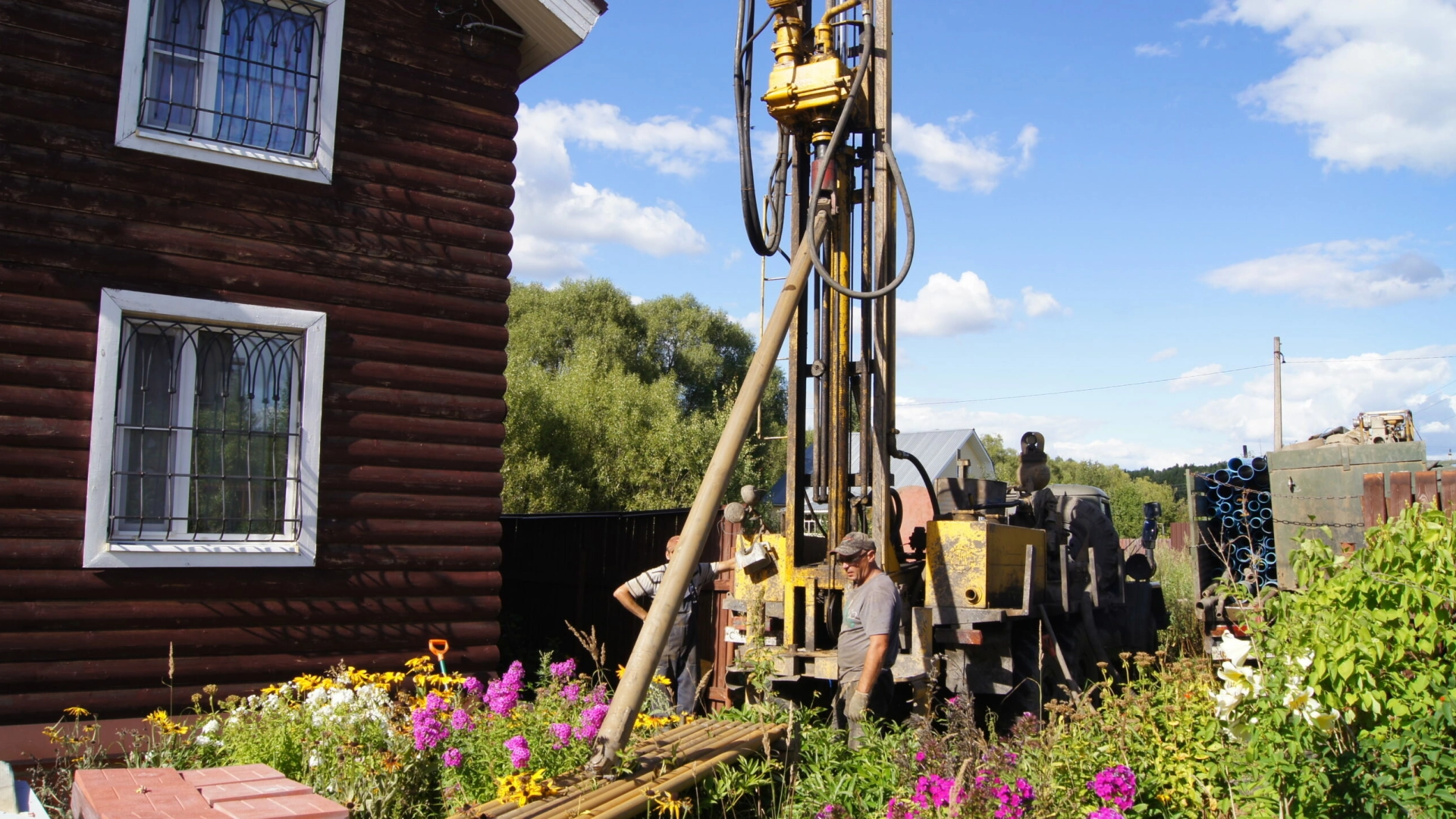 Скважина на воду для частного дома в Донецке и ДНР