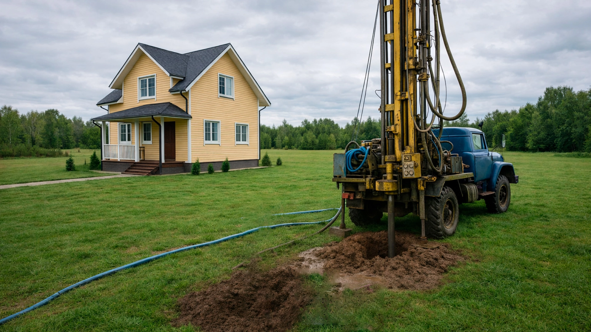 Бурение скважин под ключ в Донецке ДНР